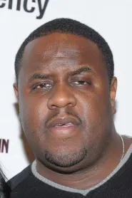 Jamal Woolard as Christopher 'Biggie' Wallace in Notorious
