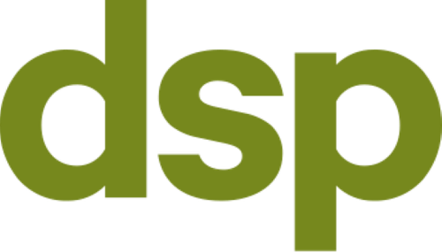Logo companie de producție DSP