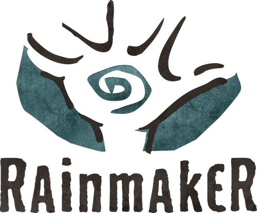 Logo companie de producție Rainmaker Entertainment