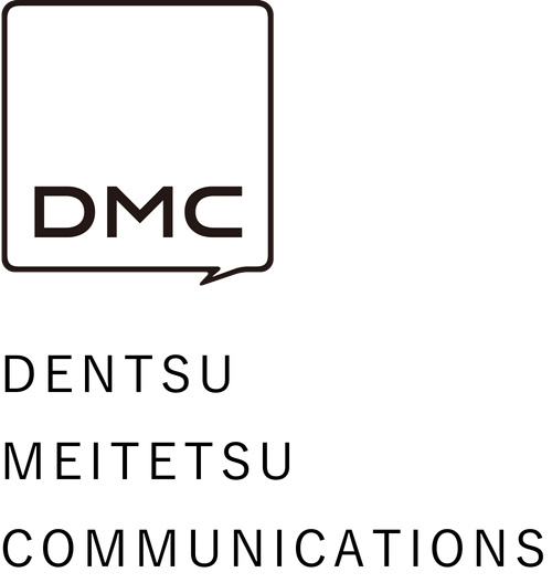 Dentsu Meitetsu Communications production company logo