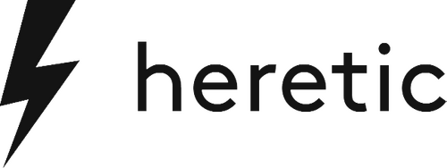 Logo companie de producție Heretic