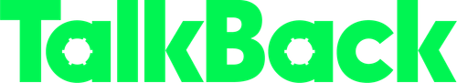 Talkback production company logo