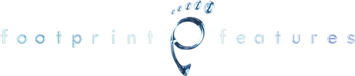 Logo companie de producție Footprint Features