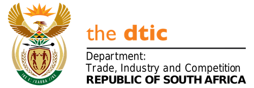 The Department of Trade, Industry and Competition of South Africa production company logo
