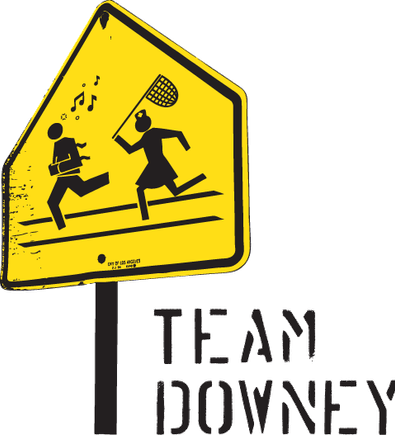Logo companie de producție Team Downey