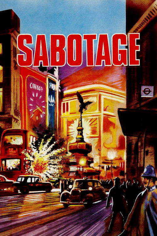 Poster film Sabotage